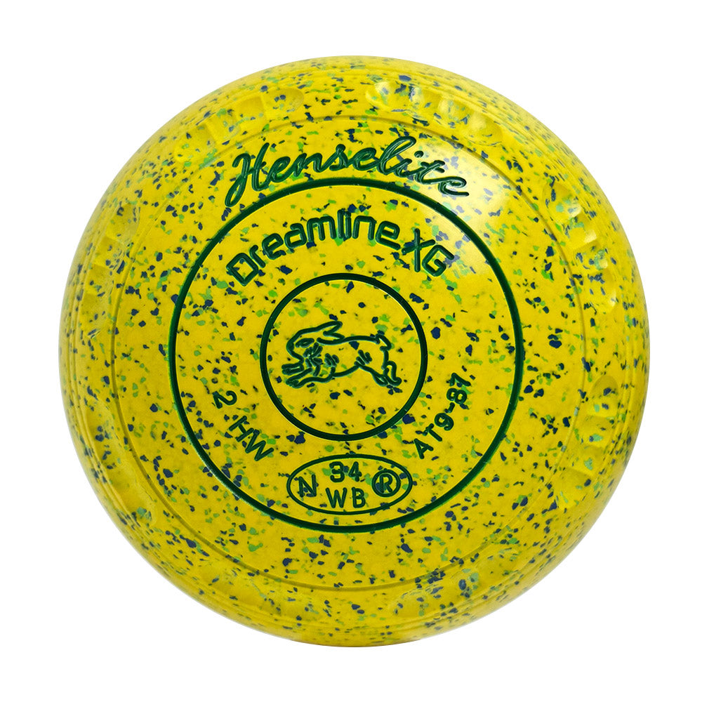 Henselite Dreamline XG Lawn Bowls Size 2 Heavy Gripped - Resort  AT9-87