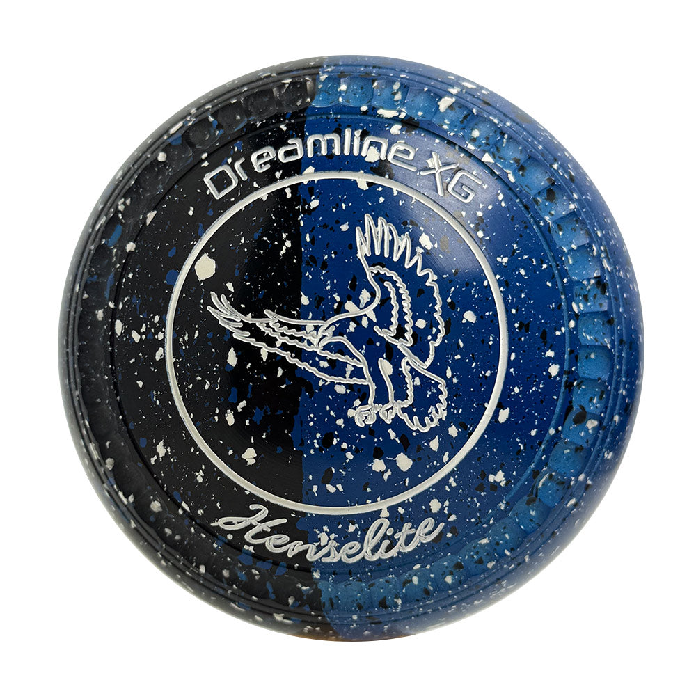 Henselite Dreamline XG Lawn Bowls Size 4 Heavy Gripped - Insignia Duo - AU1-06