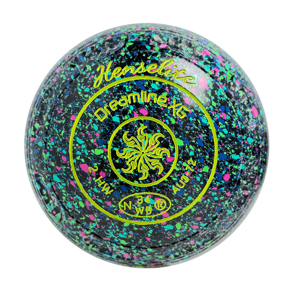 Henselite Dreamline XG Lawn Bowls Size 2 Heavy Gripped - Mystic - AU3-72