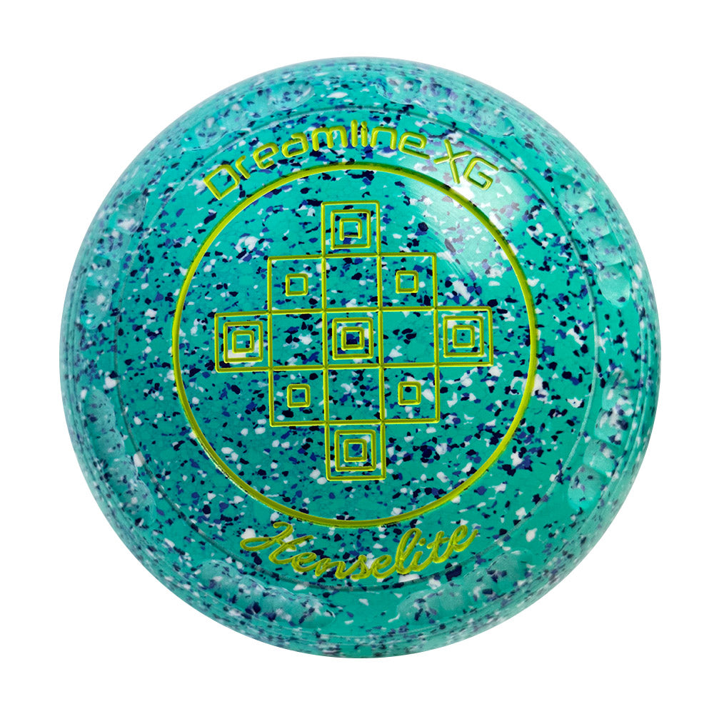 Henselite Dreamline XG Lawn Bowls Size 2 Heavy Gripped - Seaspray  AU5-27