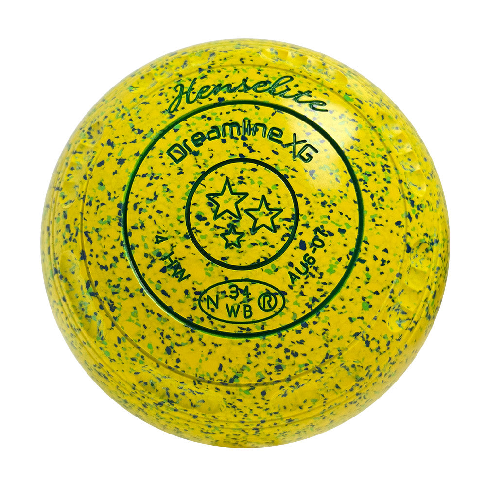 Henselite Dreamline XG Lawn Bowls Size 4 Heavy Gripped - Resort  AU6-07
