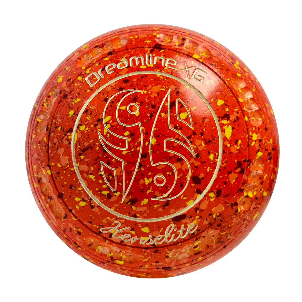 Henselite Dreamline XG Lawn Bowls Size 3 Heavy Gripped - Sunburst  AU7-35