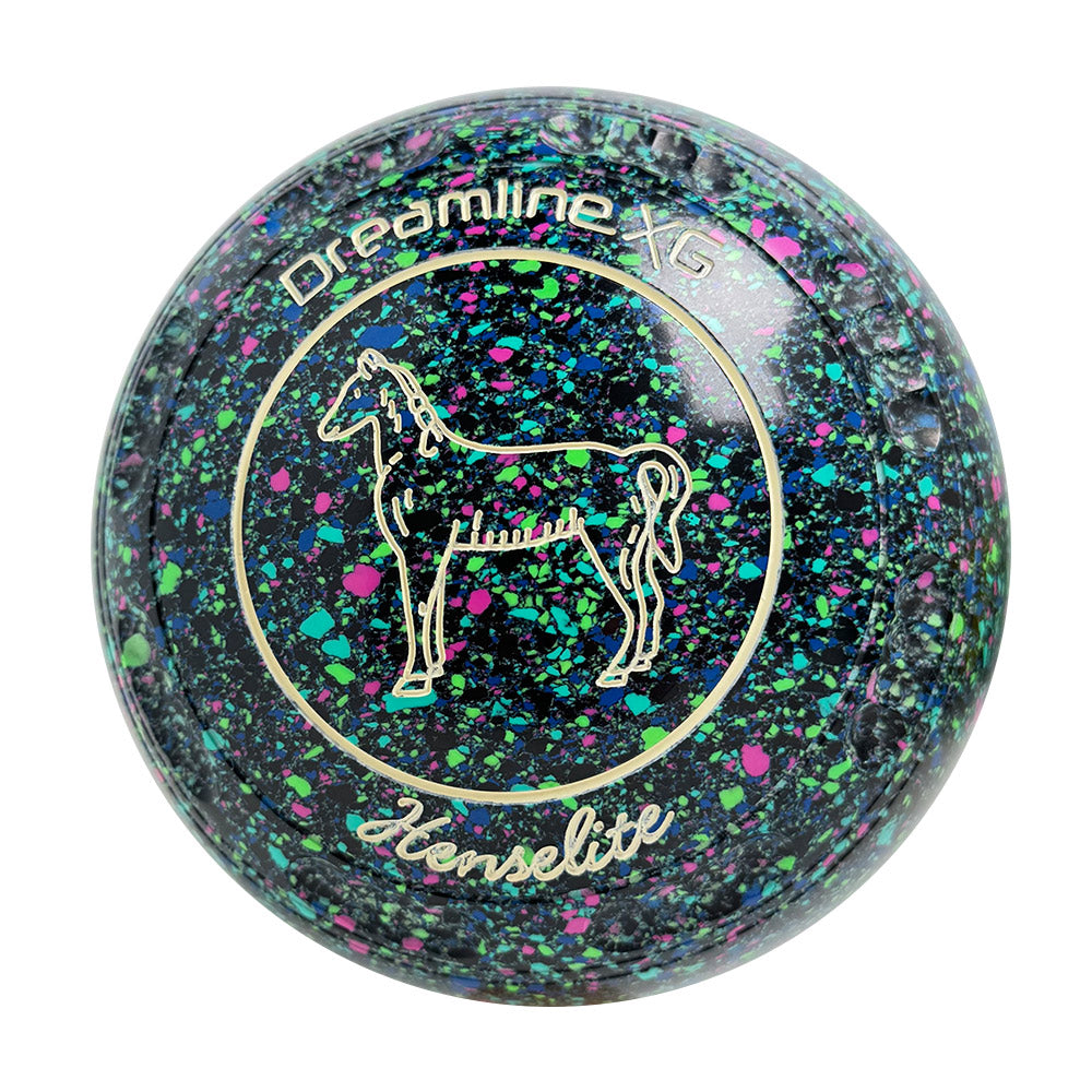 Henselite Dreamline XG Lawn Bowls Size 1 Heavy Gripped - Mystic  AU7-73