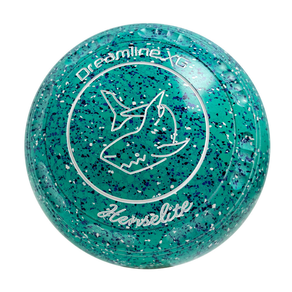 Henselite Dreamline XG Lawn Bowls Size 4 Heavy Gripped - Seaspray  AV9-03