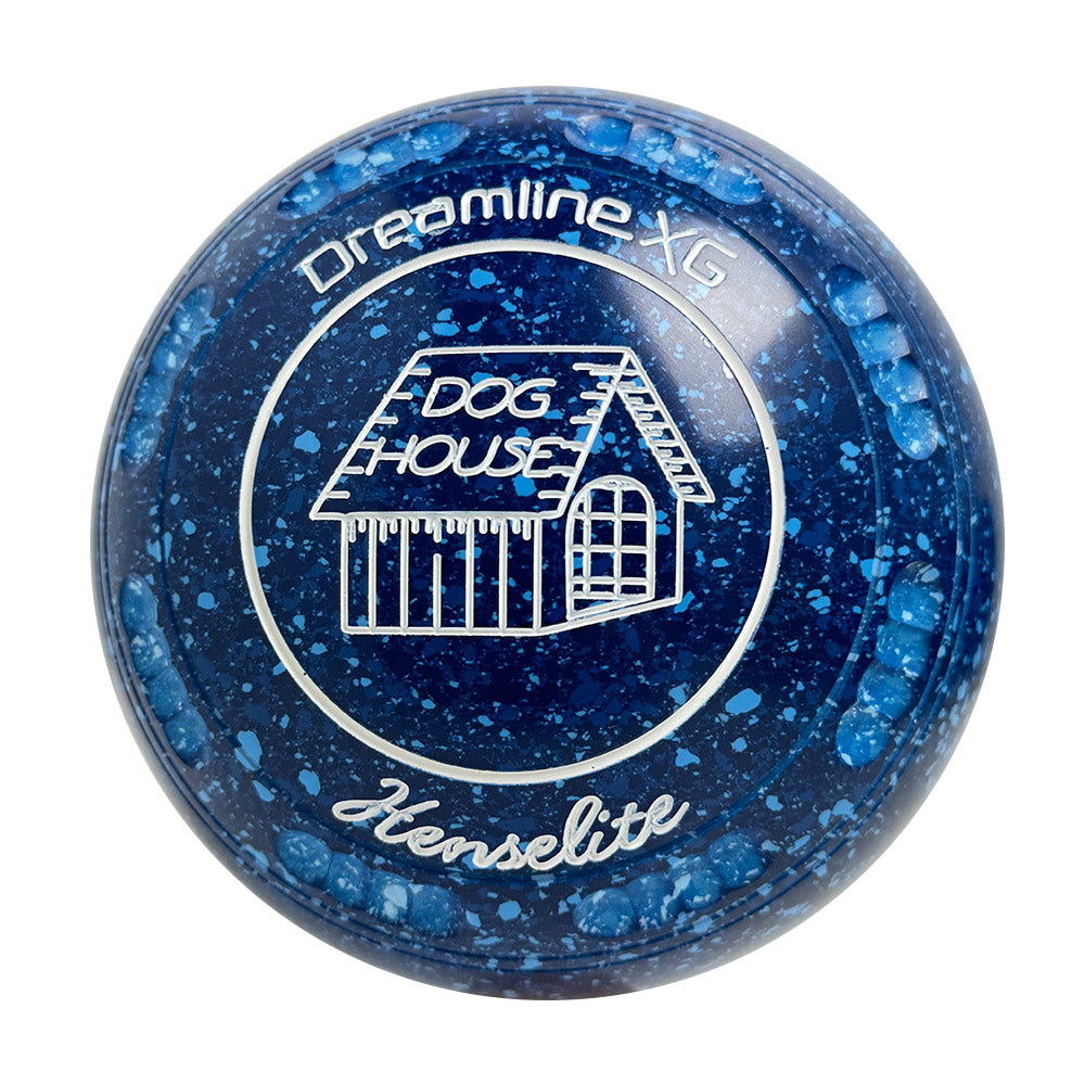 Henselite Dreamline XG Lawn Bowls Size 3 Heavy Gripped - Denim AV9-58