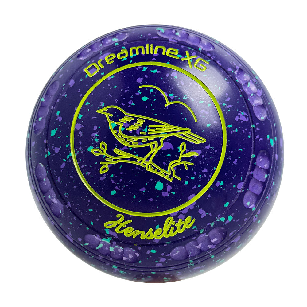 Henselite Dreamline XG Lawn Bowls Size 1 Heavy Gripped - Grapevine AW2-55