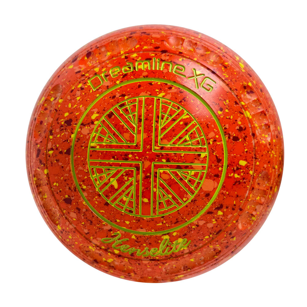 Henselite Dreamline XG Lawn Bowls Size 1 Heavy Gripped - Sunburst AW3-40