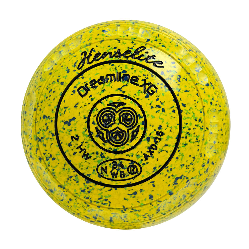 Henselite Dreamline XG Lawn Bowls Size 2 Heavy Gripped - Resort  AX0-16