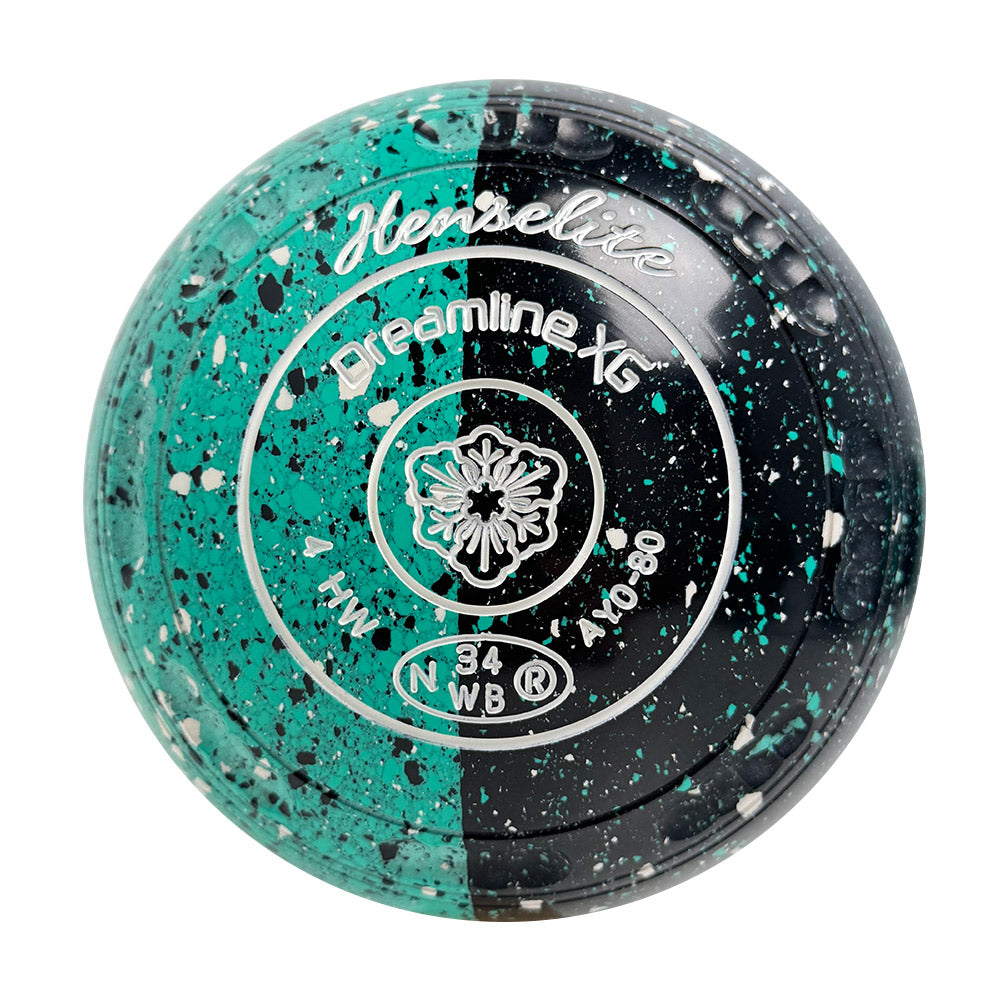 Henselite Dreamline XG Lawn Bowls Size 4 Heavy Gripped - Matrix Duo - AY0-80