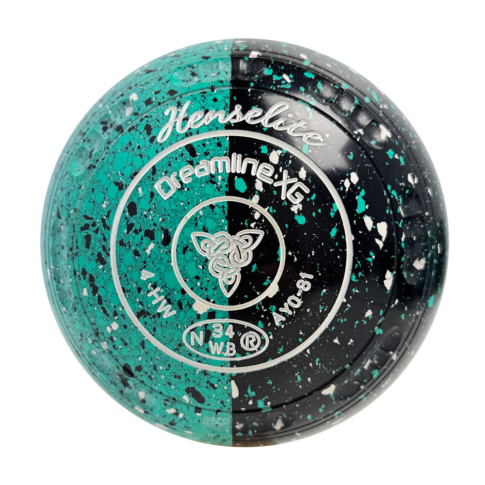 Henselite Dreamline XG Lawn Bowls Size 4 Heavy Gripped - Matrix Duo - AY0-81