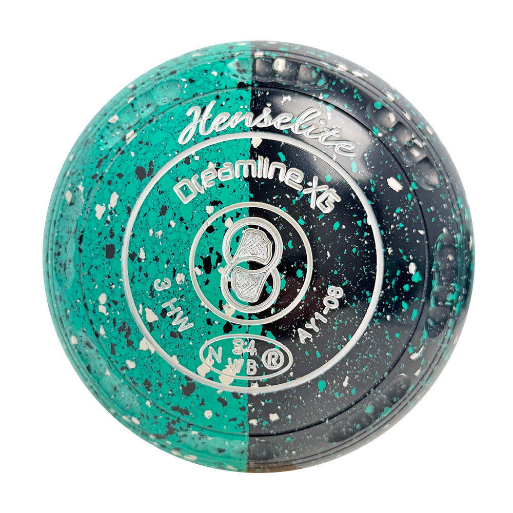 Henselite Dreamline XG Lawn Bowls Size 3 Heavy Gripped - Matrix  Duo - AY1-08