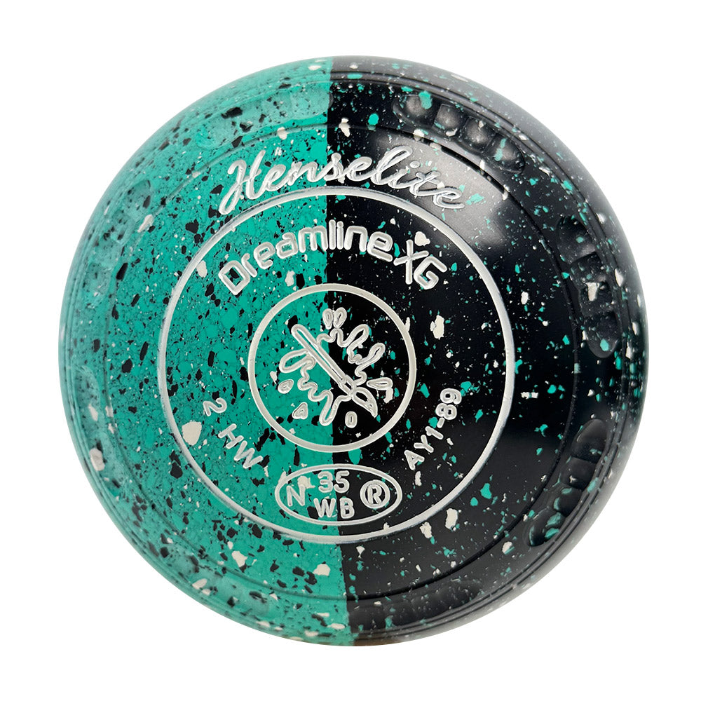 Henselite Dreamline XG Lawn Bowls Size 2 Heavy Gripped - Matrix Duo - AY1-89