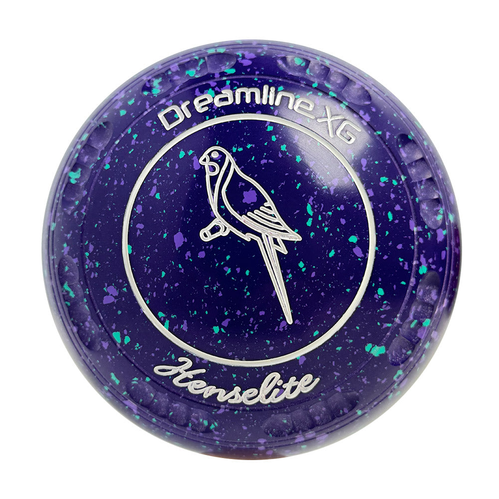 Henselite Dreamline XG Lawn Bowls Size 3 Heavy Gripped - Grapevine - AY4-70