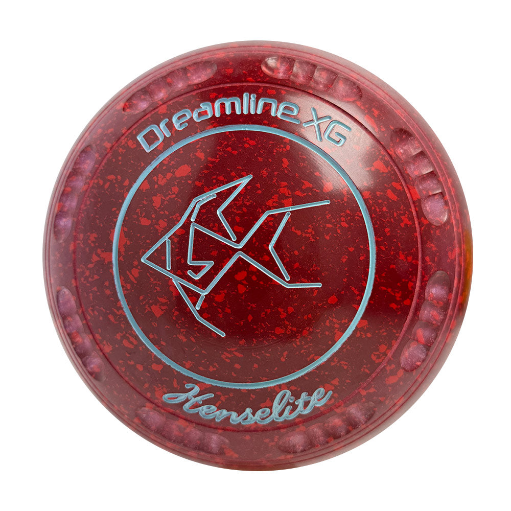 Henselite Dreamline XG Lawn Bowls Size 2 Heavy Gripped - Ruby Rich  AZ0-48 Henselite