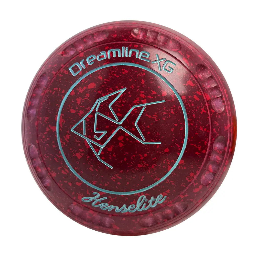 Henselite Dreamline XG Lawn Bowls Size 2 Heavy Gripped - Ruby Rich  AZ0-48 Henselite
