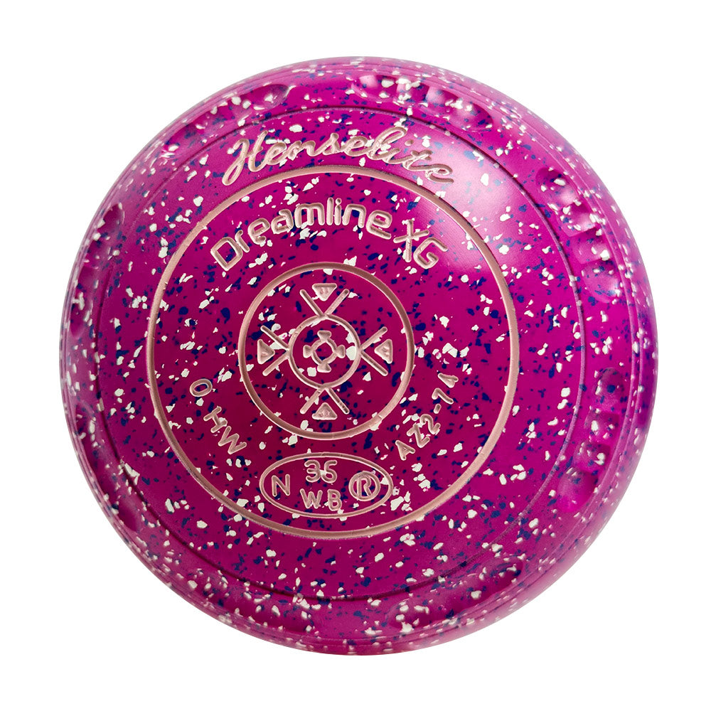 Henselite Dreamline XG Lawn Bowls Size 0 Heavy Gripped - ASter AZ2-74