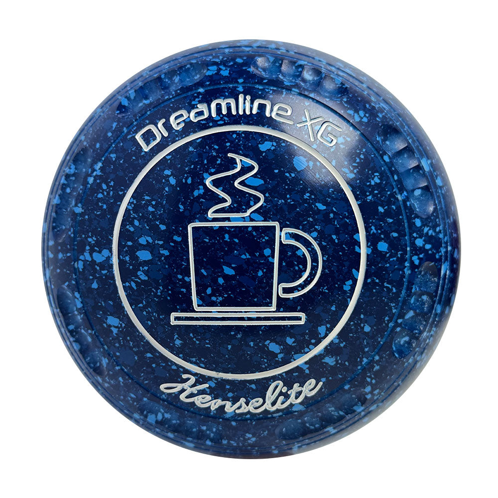 Henselite Dreamline XG Lawn Bowls Size 2 Heavy Gripped - Denim  AZ3-77