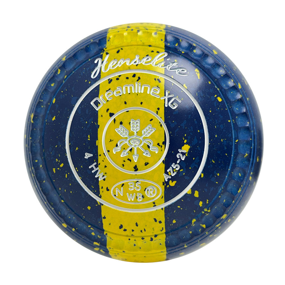 Henselite Dreamline XG Lawn Bowls Size 4 Heavy Gripped - Strike Trilogy AZ5-21