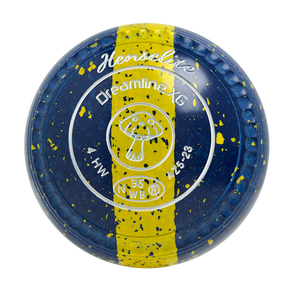 Henselite Dreamline XG Lawn Bowls Size 4 Heavy Gripped - Strike Trilogy AZ5-23