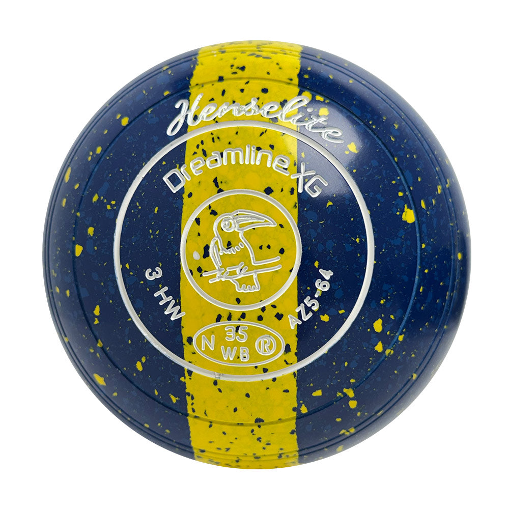 Henselite Dreamline XG Lawn Bowls Size 3 Heavy Non-Gripped - Strike Trilogy  AZ5-64