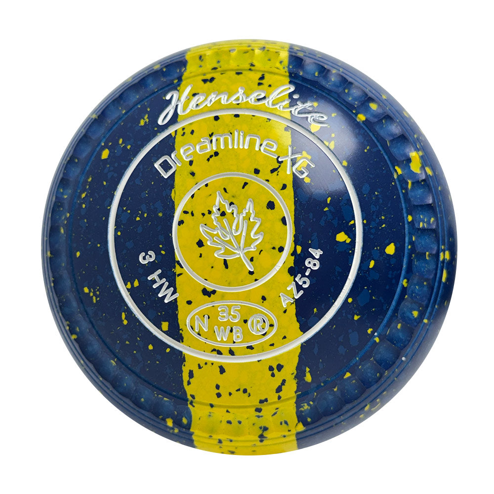 Henselite Dreamline XG Lawn Bowls Size 3 Heavy Gripped - Strike Trilogy - AZ5-84