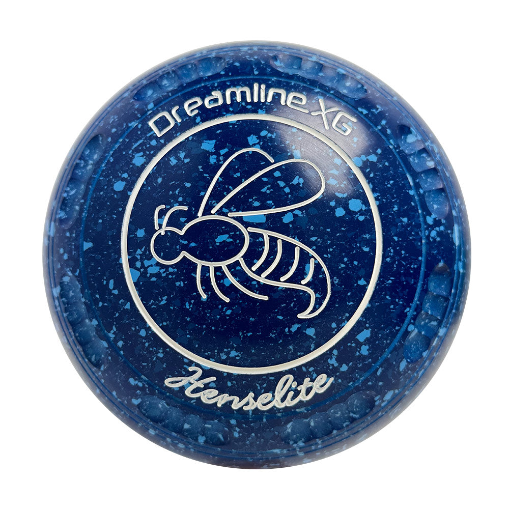 Henselite Dreamline XG Lawn Bowls Size 2 Heavy Gripped - Denim  AZ8-36