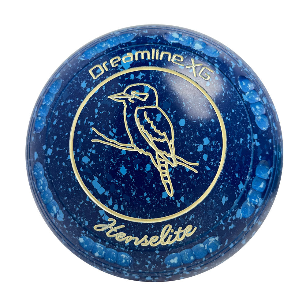 Henselite Dreamline XG Lawn Bowls Size 3 Heavy Gripped - Denim AZ9-94
