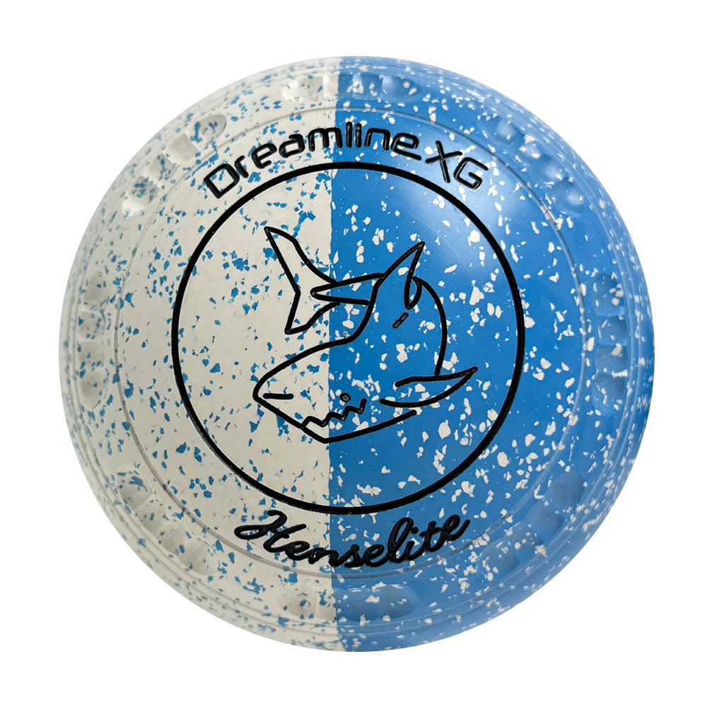Henselite Dreamline XG Lawn Bowls Size 4 Heavy Gripped - Celeste Duo BA1-97