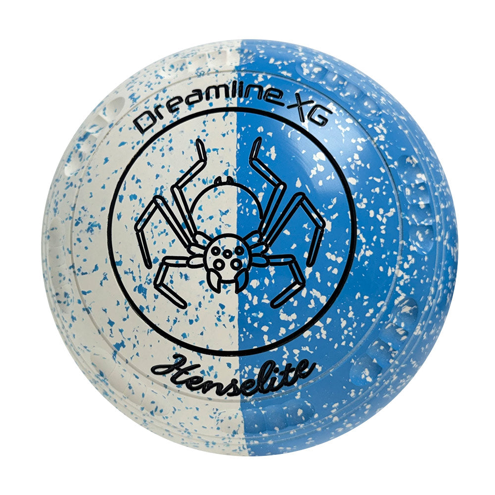 Henselite Dreamline XG Lawn Bowls Size 3 Heavy Gripped - Celeste Duo BA3-41
