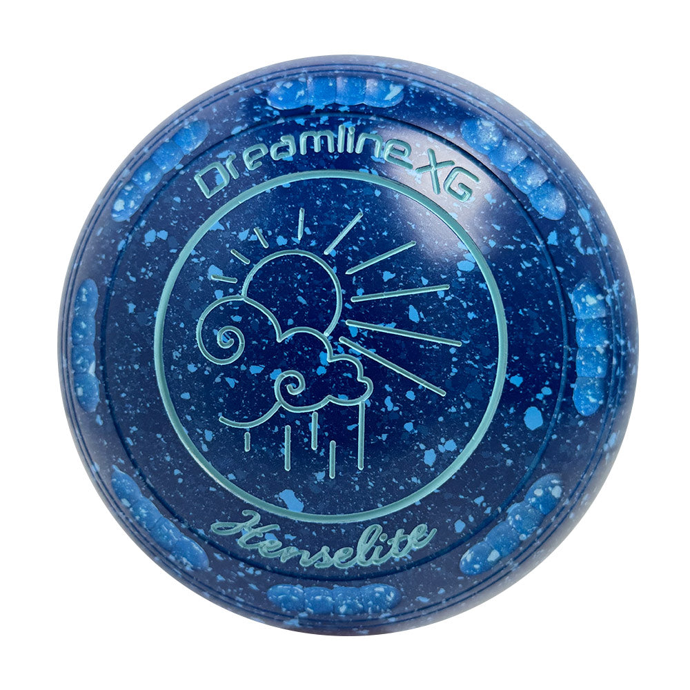 Henselite Dreamline XG Lawn Bowls Size 2 Heavy Gripped - Denim BA9-39 Henselite