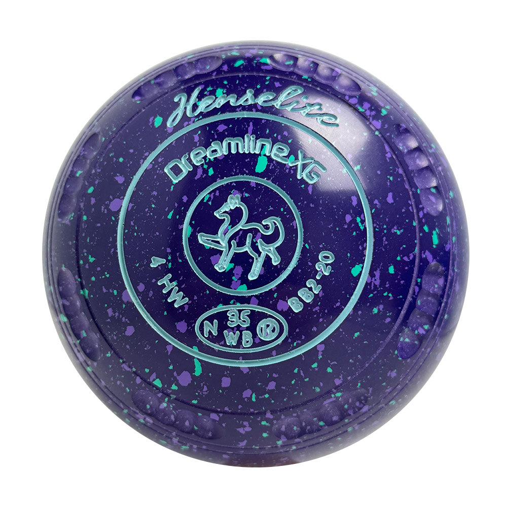 Henselite Dreamline XG Lawn Bowls Size 4 Heavy Gripped - Grapevine BB2-20