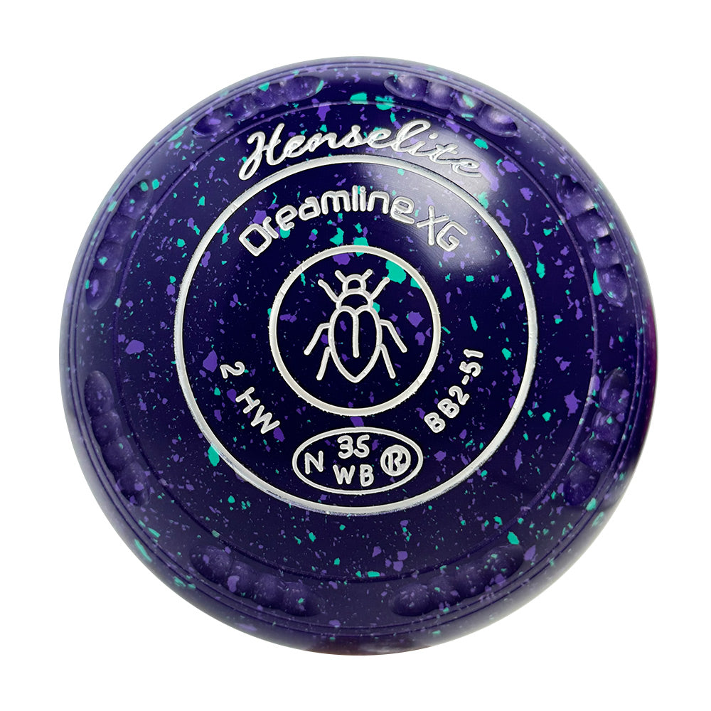 Henselite Dreamline XG Lawn Bowls Size 2 Heavy Gripped - Grapevine BB2-51