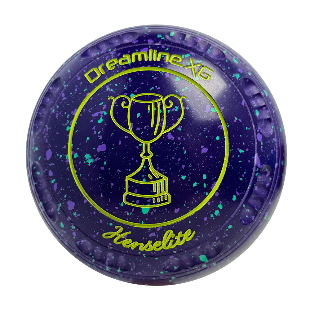 Henselite Dreamline XG Lawn Bowls Size 1 Heavy Gripped - Grapevine  BB3-03