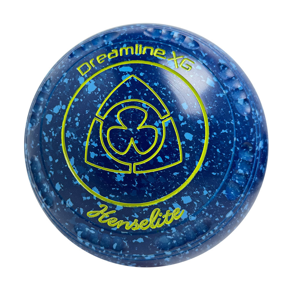 Henselite Dreamline XG Lawn Bowls Size 3 Heavy Gripped - Denim BB4-07 Henselite