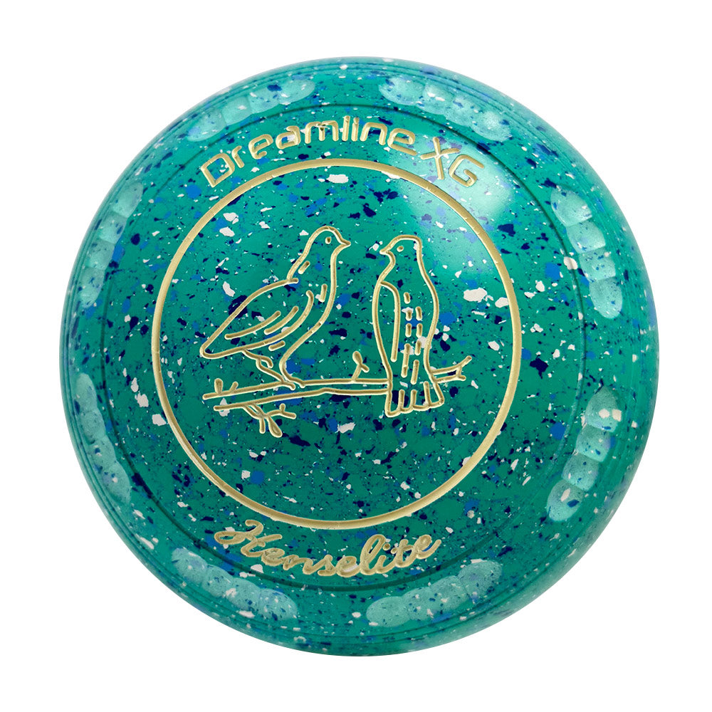Henselite Dreamline XG Lawn Bowls Size 0 Heavy Gripped - Lagoon BB5-11
