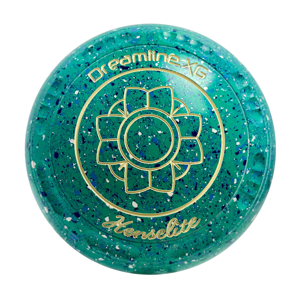Henselite Dreamline XG Lawn Bowls Size 3 Heavy Gripped - Lagoon BB5-34