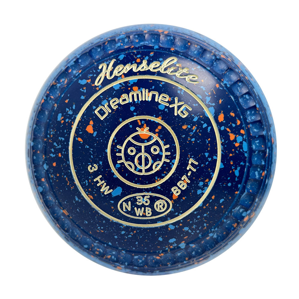 Henselite Dreamline XG Lawn Bowls Size 3 Heavy Gripped - Bermuda Slice  BB7-77
