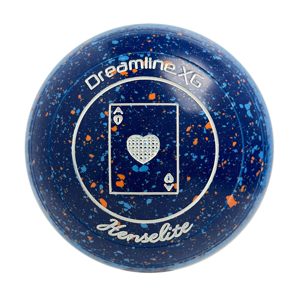 Henselite Dreamline XG Lawn Bowls Size 4 Heavy Non-Gripped - Bermuda Slice - BB8-13 Henselite