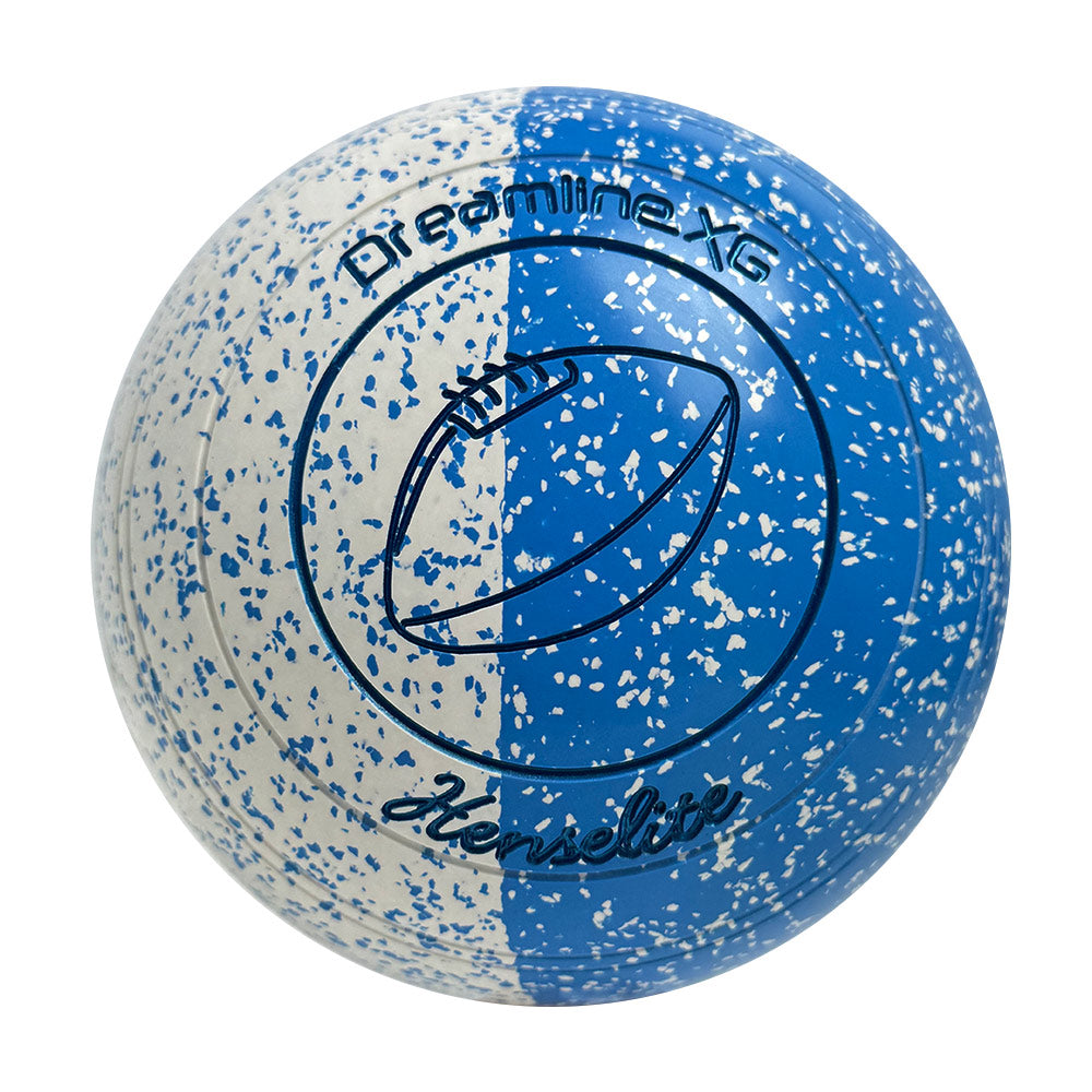 Henselite Dreamline XG Lawn Bowls Size 3 Heavy Non-Gripped - Celeste Duo BC1-13