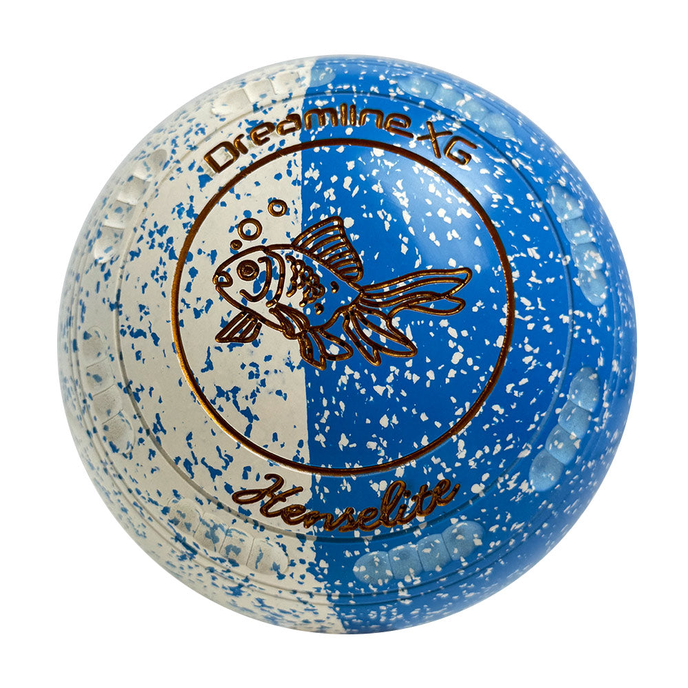 Henselite Dreamline XG Lawn Bowls Size 3 Heavy Gripped - Celeste Duo BC3-51