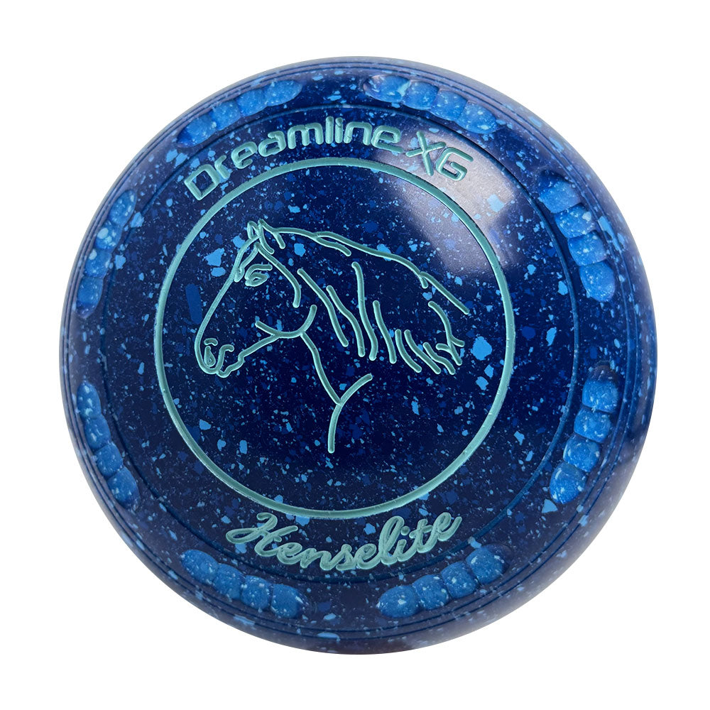 Henselite Dreamline XG Lawn Bowls Size 2 Heavy Gripped - Denim  BC4-14