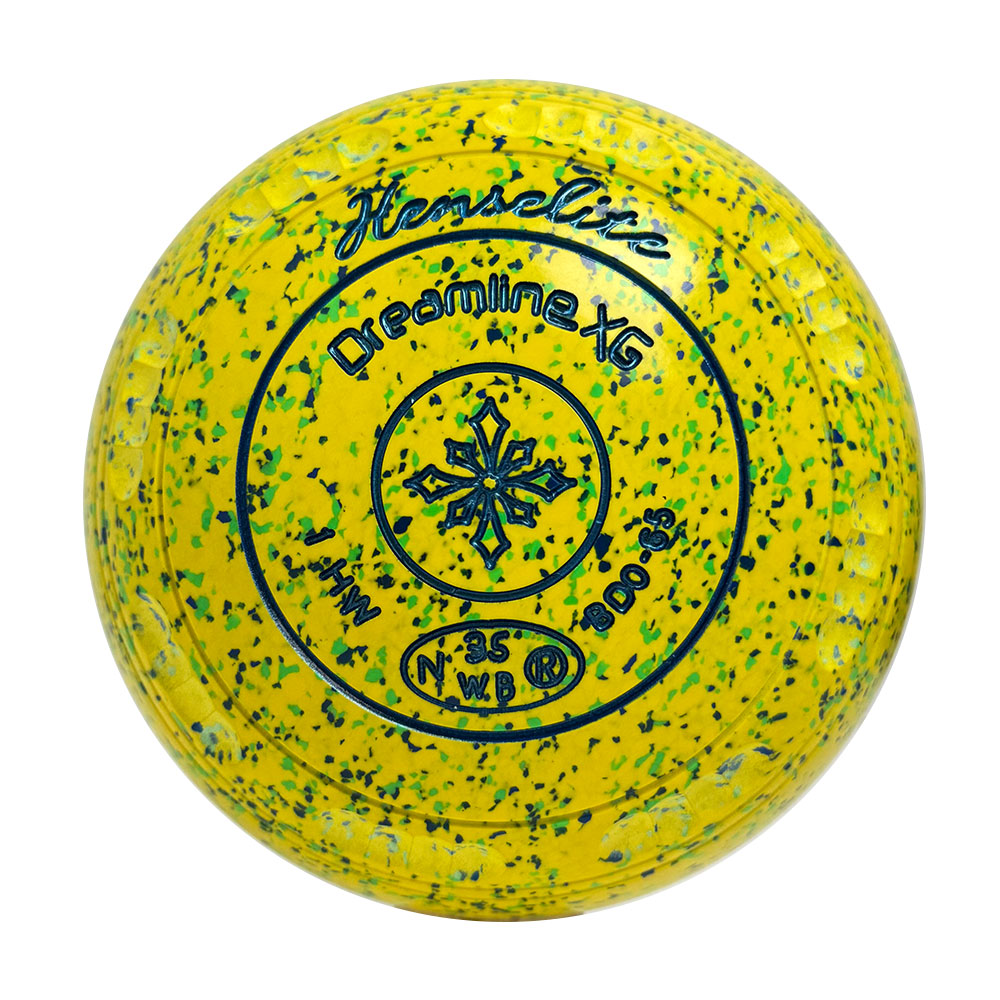 Henselite Dreamline XG Lawn Bowls Size 1 Heavy Gripped - Resort  BD0-65