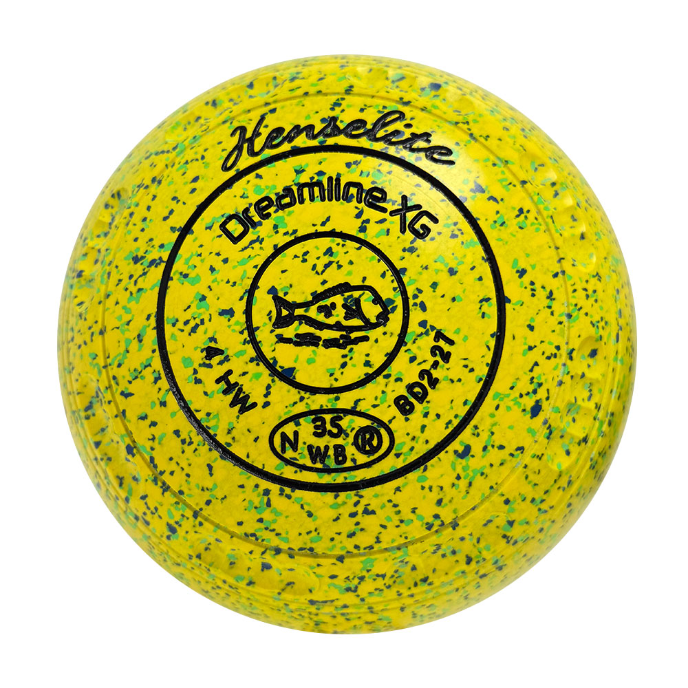 Henselite Dreamline XG Lawn Bowls Size 4 Heavy Gripped - Resort BD2-27