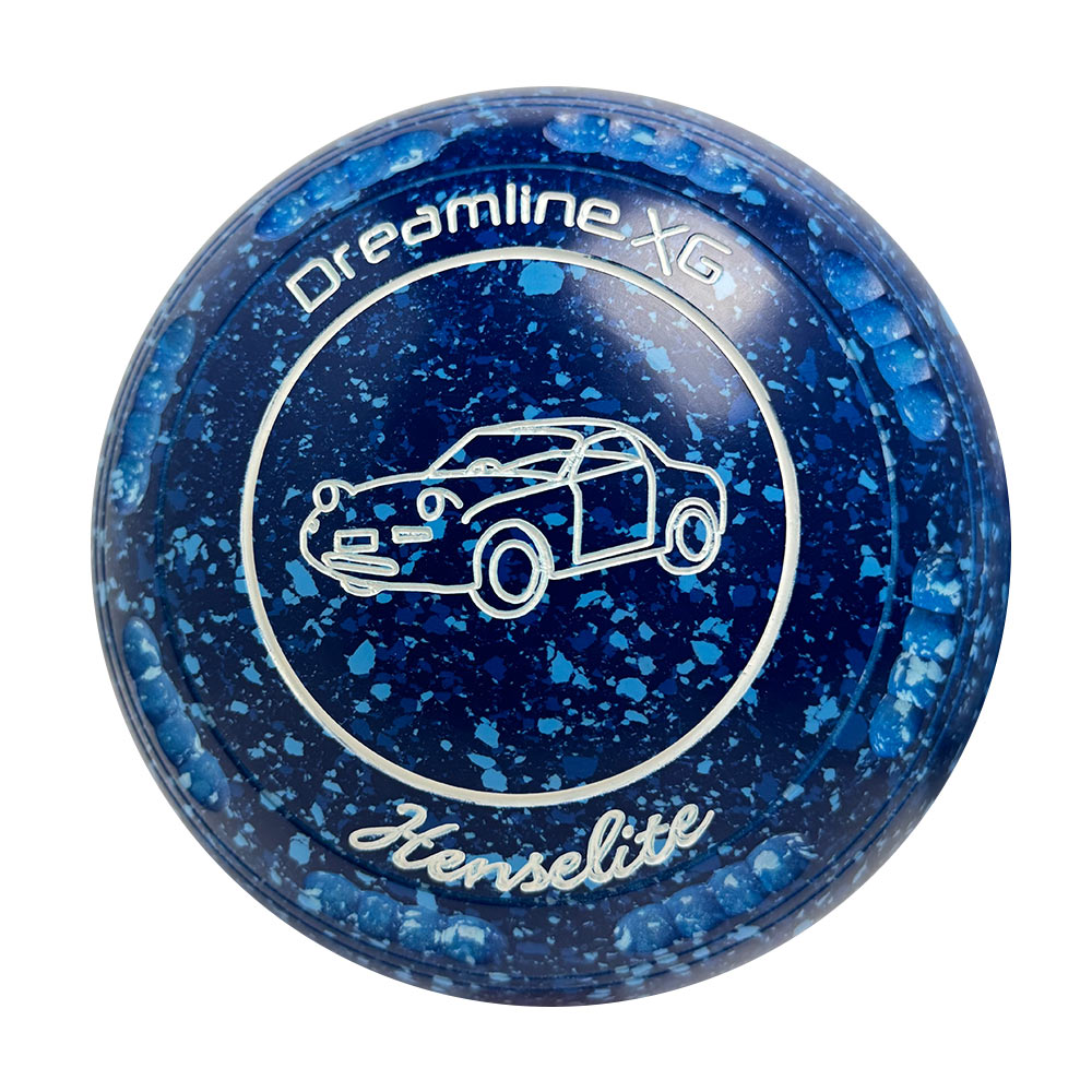 Henselite Dreamline XG Lawn Bowls Size 3 Heavy Gripped - Denim BE3-30