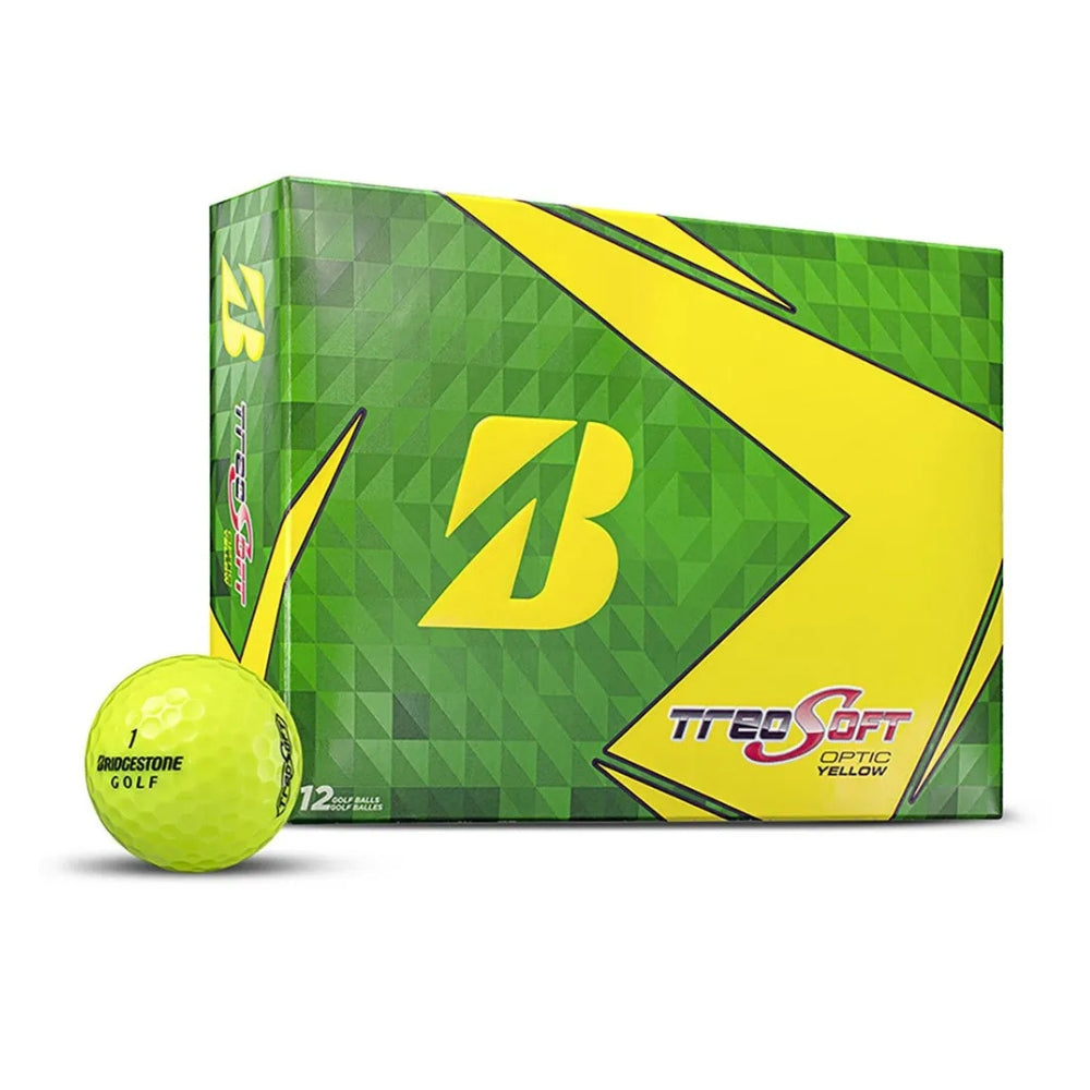 Bridgestone Treosoft Yellow Golf Balls DZ