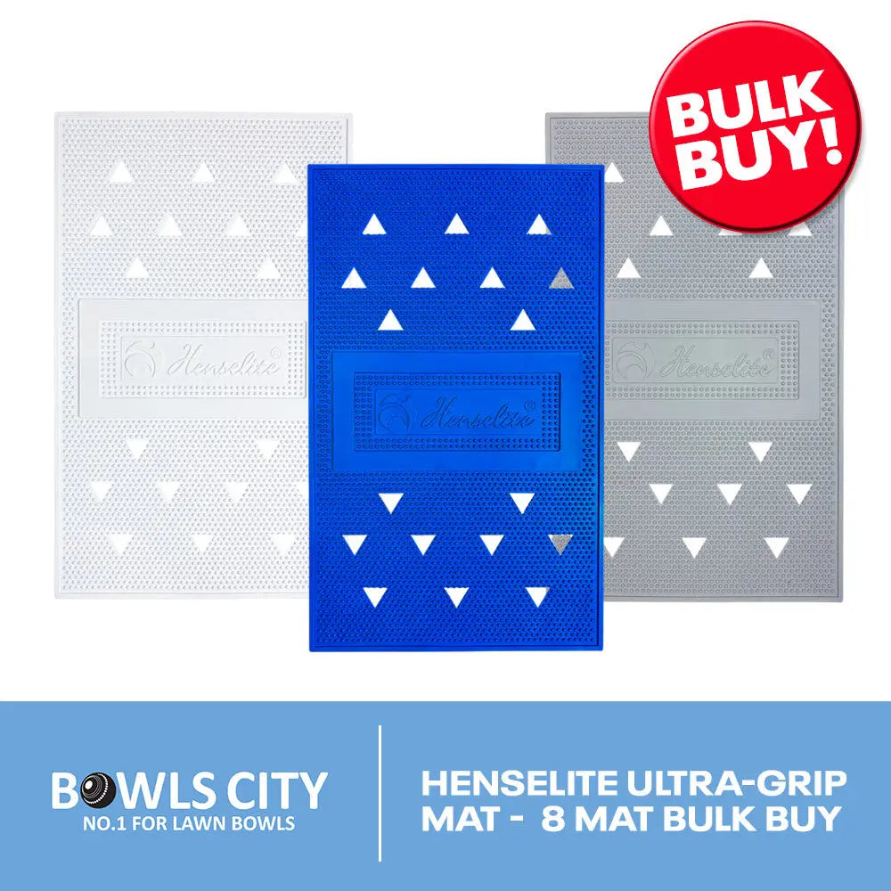 Henselite Ultra-Grip Mat -  8 MAT BULK BUY - Bowls City