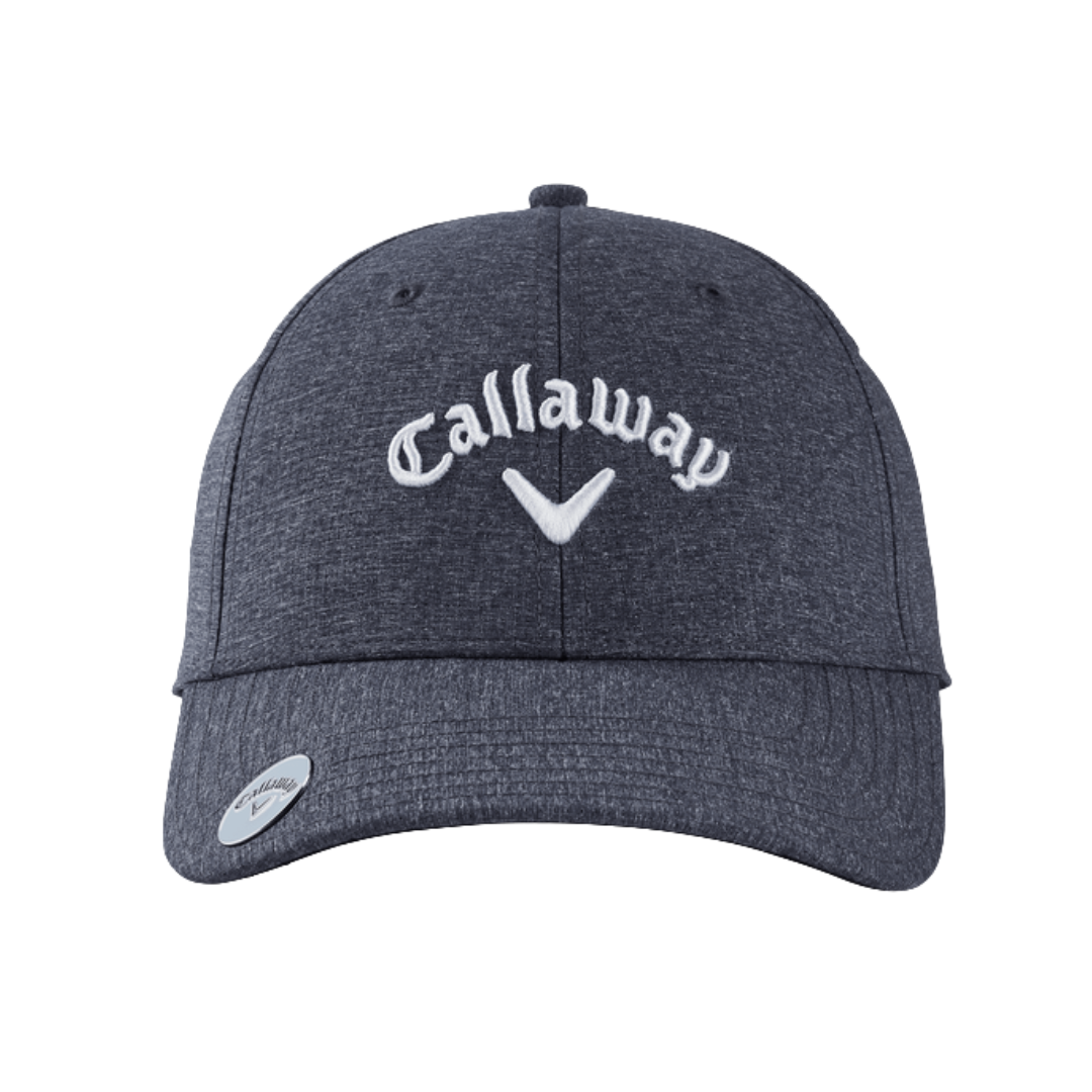 Callaway Stitch Magnet Cap Plus Ball Marker 22 - Charcoal