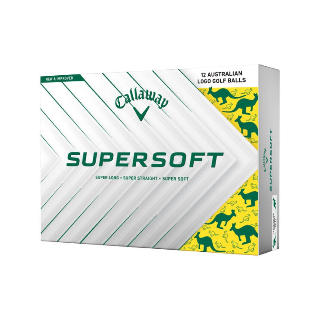 Callaway Supersoft Golf Balls '25 Aussie Dozen