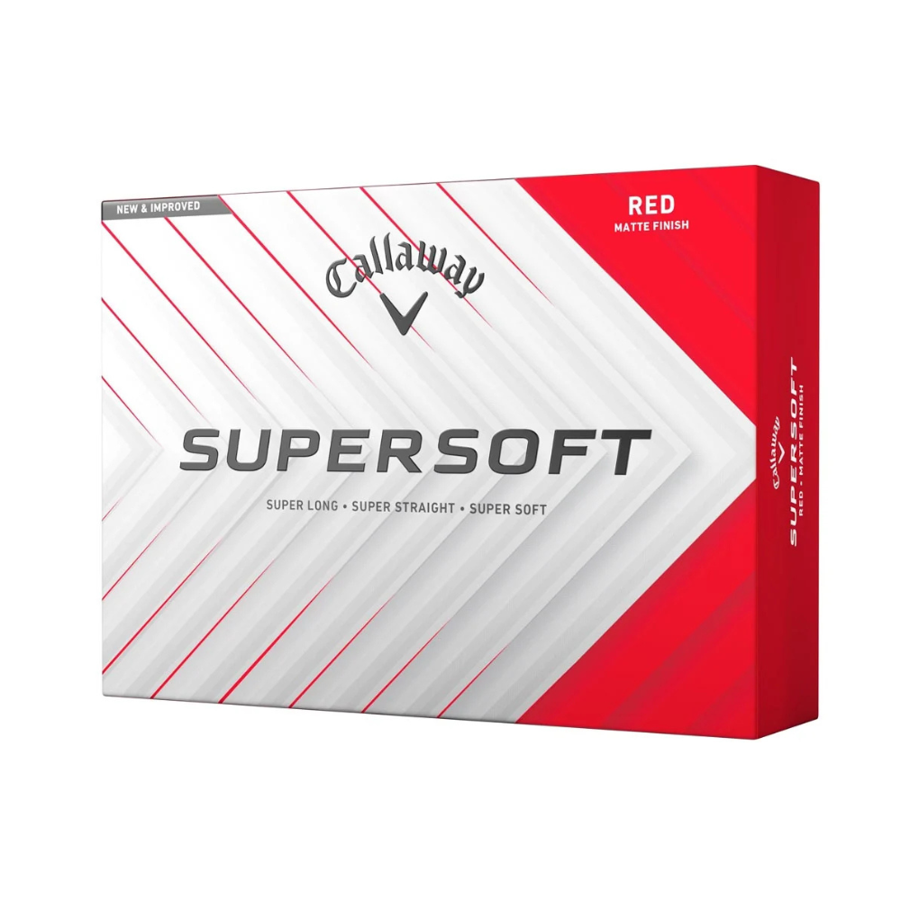 Callaway Supersoft Golf Balls '25 Red Dozen