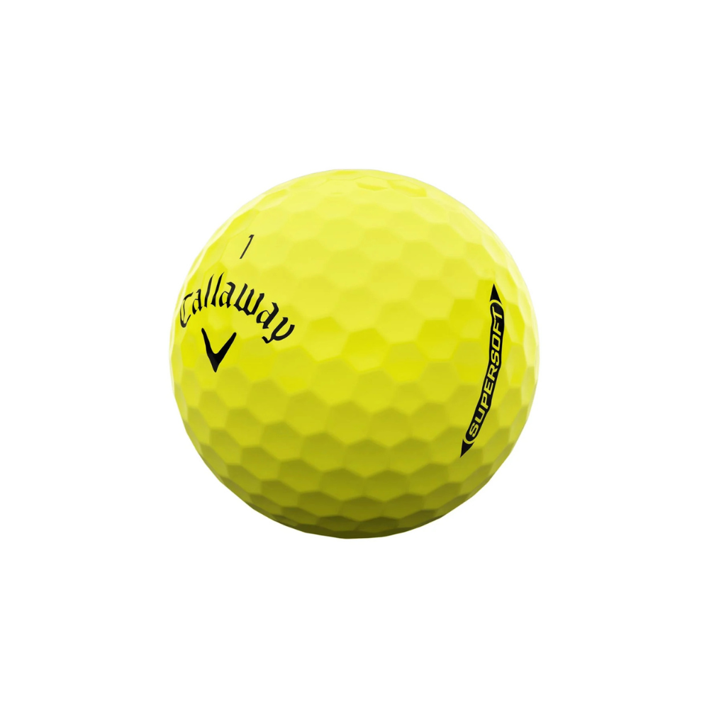 Callaway Supersoft Golf Balls '25 Yellow Dozen